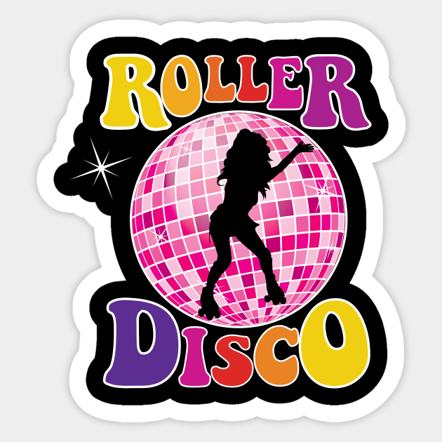 Roller Disco Sticker by SkateAnansi